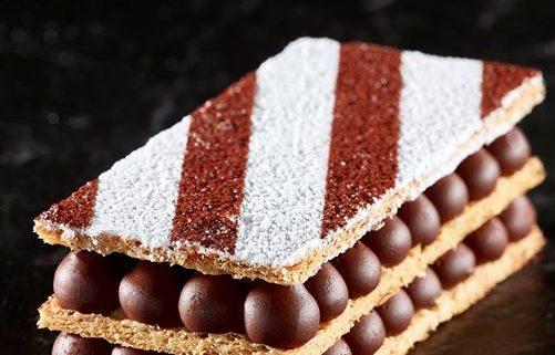 Millefoglie con crema al cioccolato