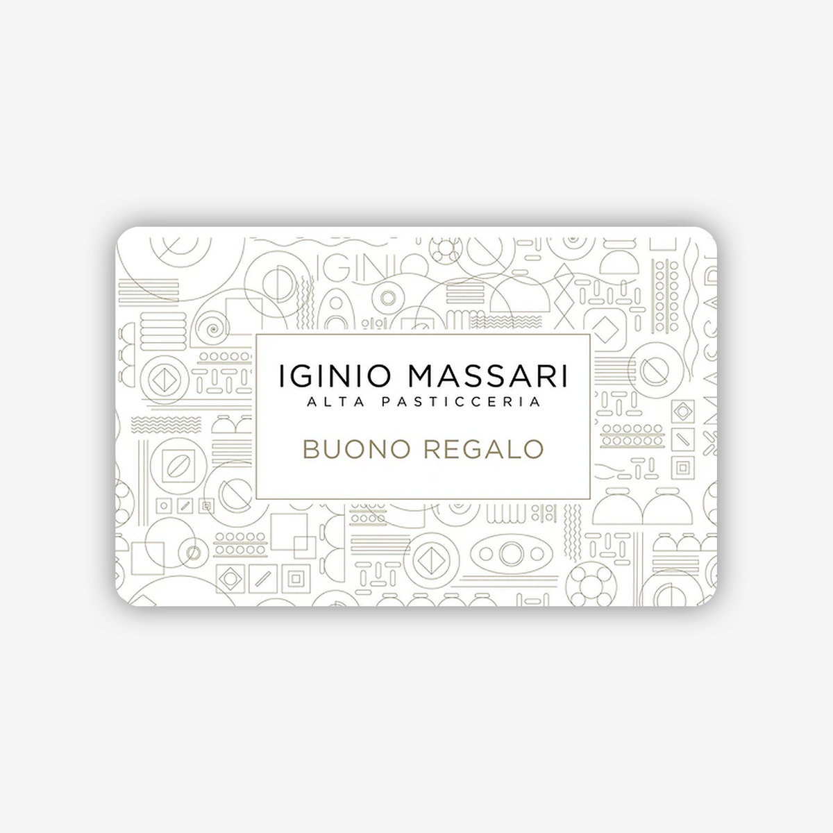 Buono regalo digitale Iginio Massari Alta pasticceria per acquisti sul sito ecommerce iginiomassari.mom
