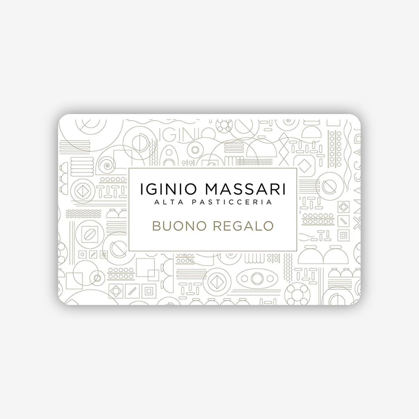 Buono regalo digitale Iginio Massari Alta pasticceria per acquisti sul sito ecommerce iginiomassari.mom